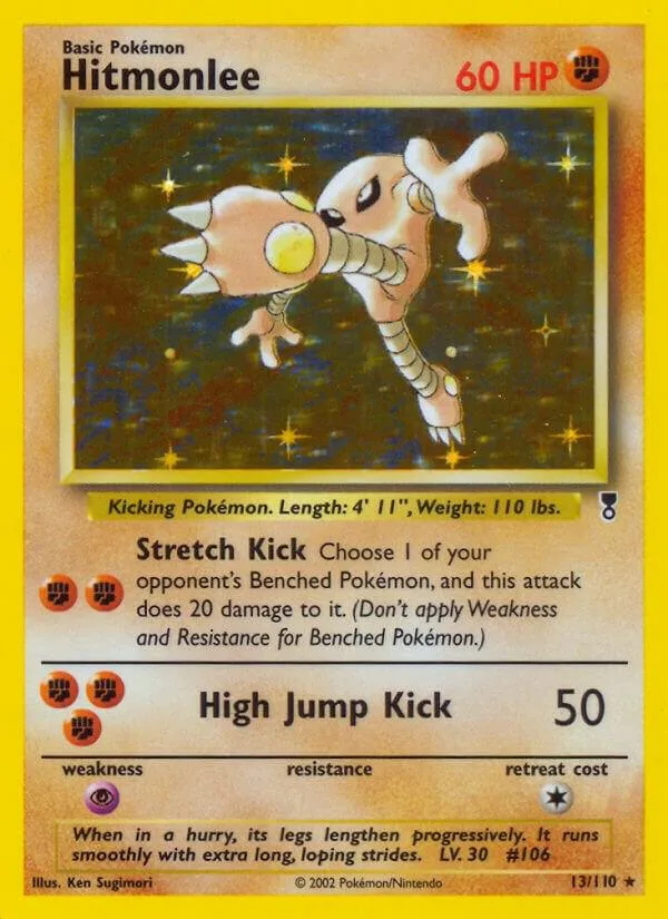 Hitmonlee card front