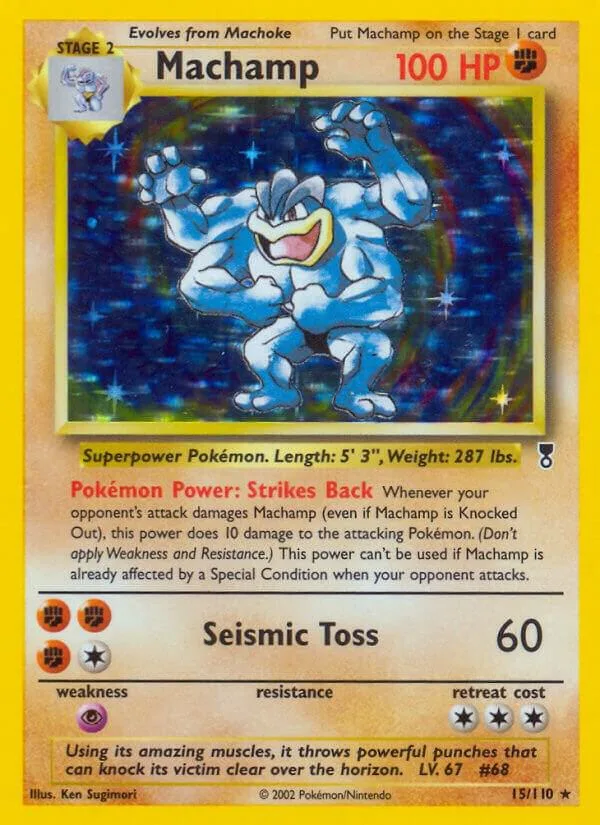 Machamp card front