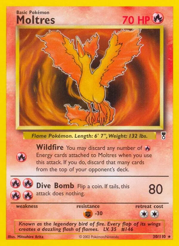 Moltres card front
