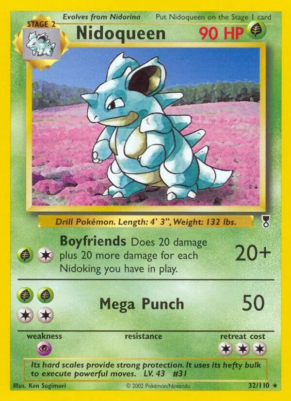Nidoqueen card front