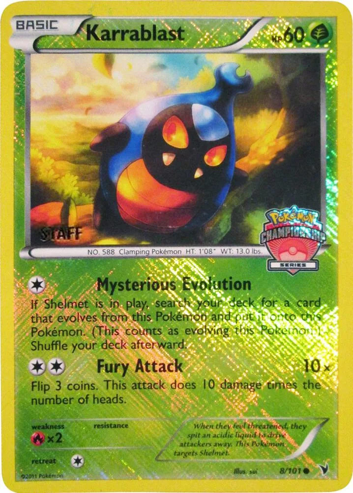 Karrablast (Championship Series) [Staff] card front