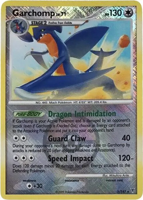 Garchomp (Championship Promo) card front