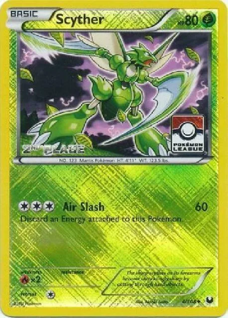 Scyther (Pokemon League) [2nd Place] card front