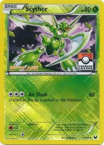 Scyther (Pokemon League) [3rd Place] card front