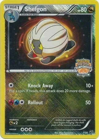 Shelgon (Regional Championships) card front
