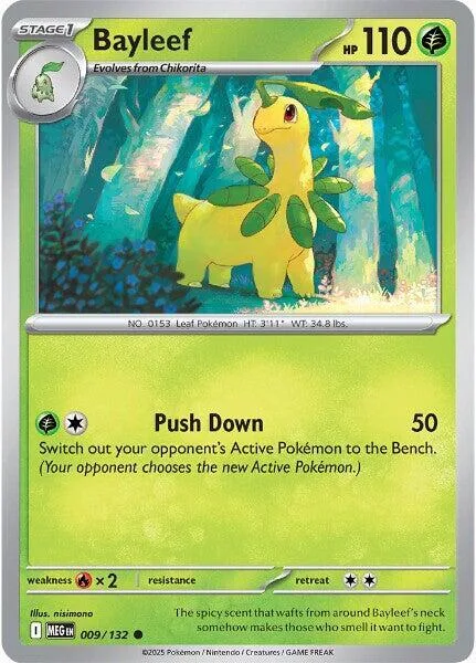 Bayleef card front