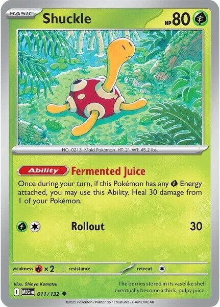 Shuckle card front