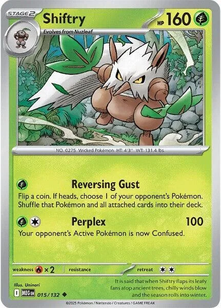 Shiftry card front