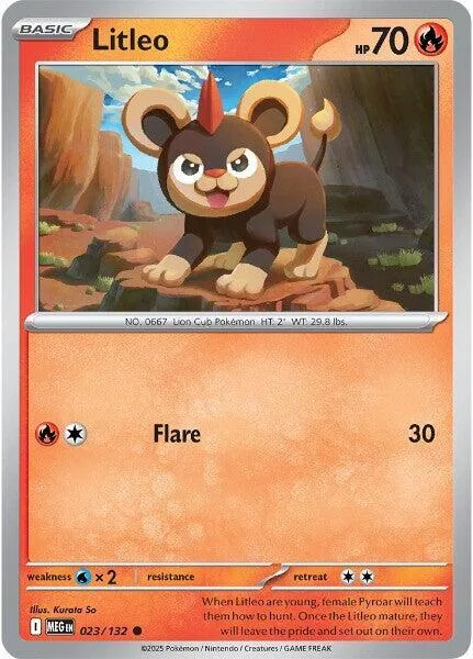 Litleo card front