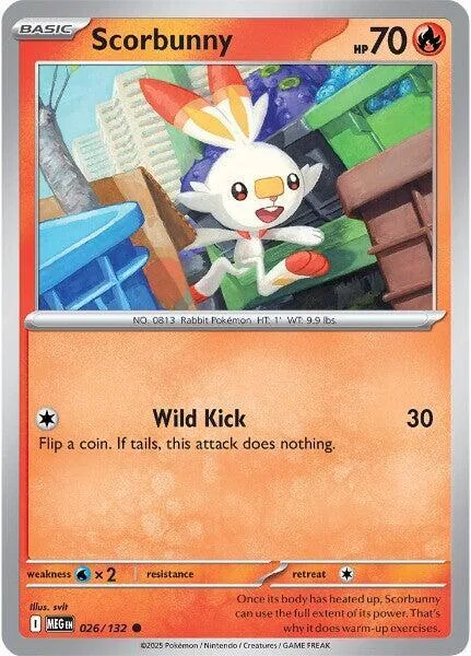 Scorbunny card front