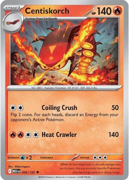 Centiskorch card front