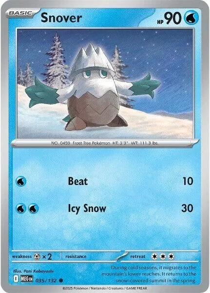 Snover card front