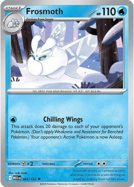 Frosmoth card front