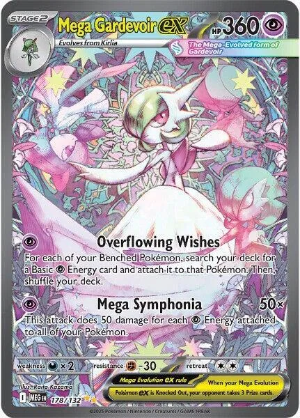 Mega Gardevoir ex Holofoil card