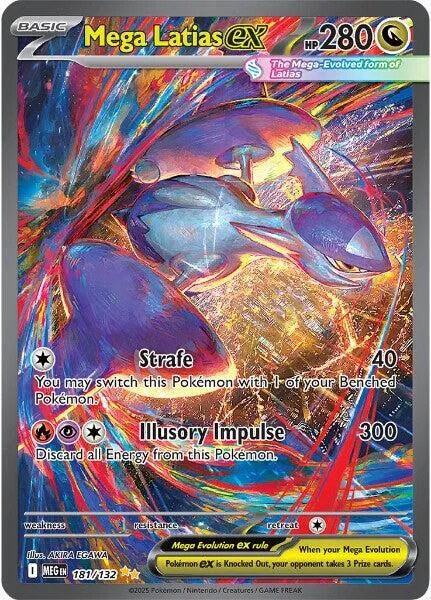 Mega Latias ex Holofoil card