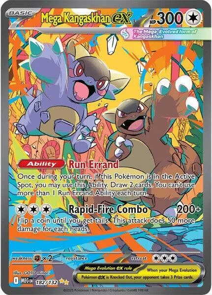 Mega Kangaskhan ex Holofoil card