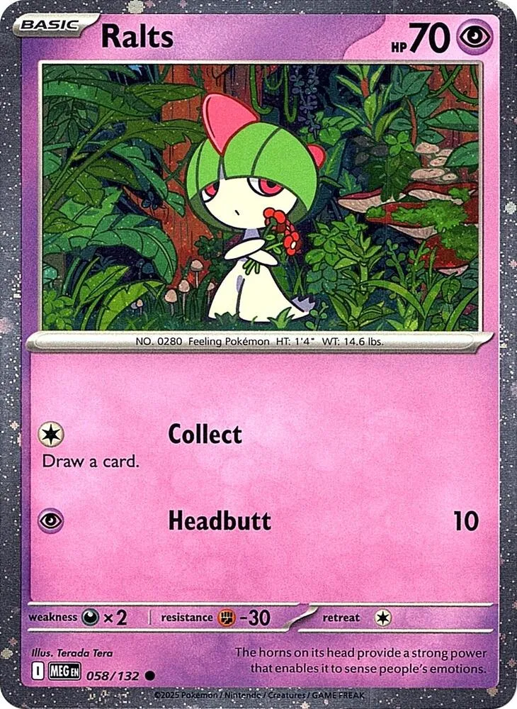 Ralts (Cosmos Holo) thumbnail