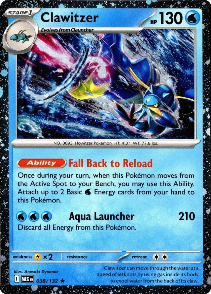 Clawitzer (Cosmos Holo) thumbnail