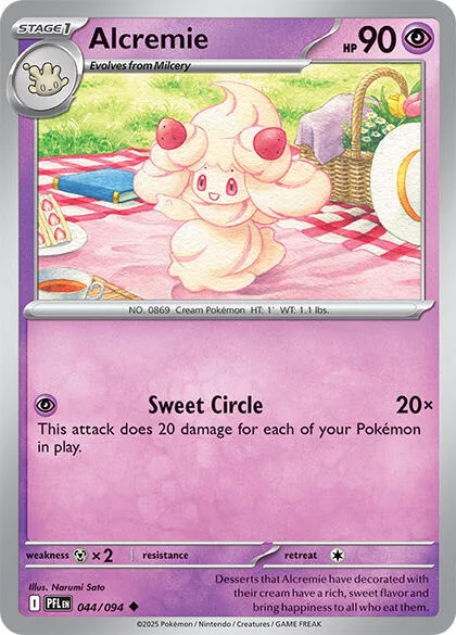 Alcremie card front