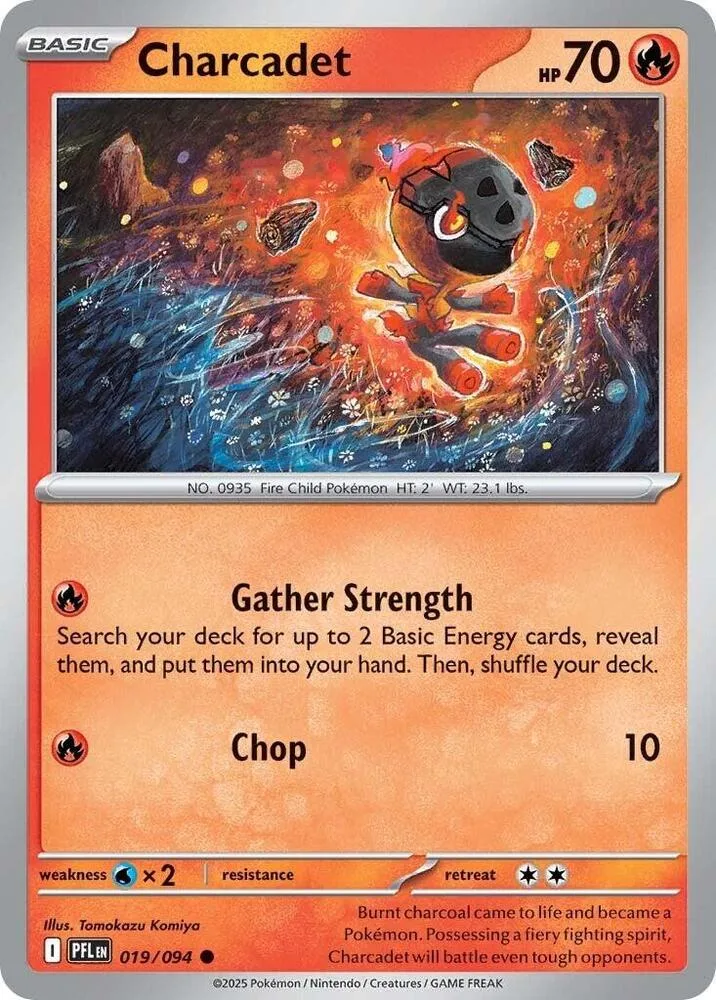 Charcadet card front