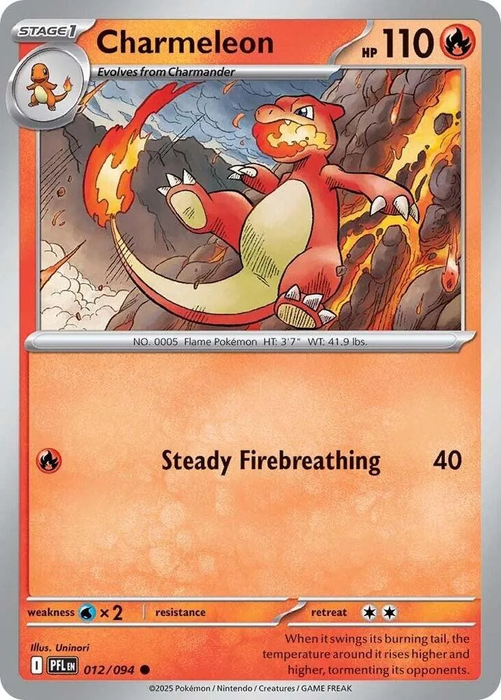 Charmeleon card front