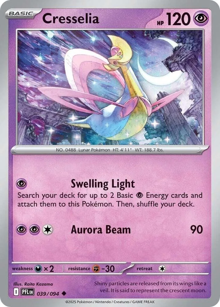 Cresselia card front