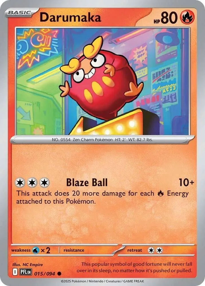 Darumaka card front