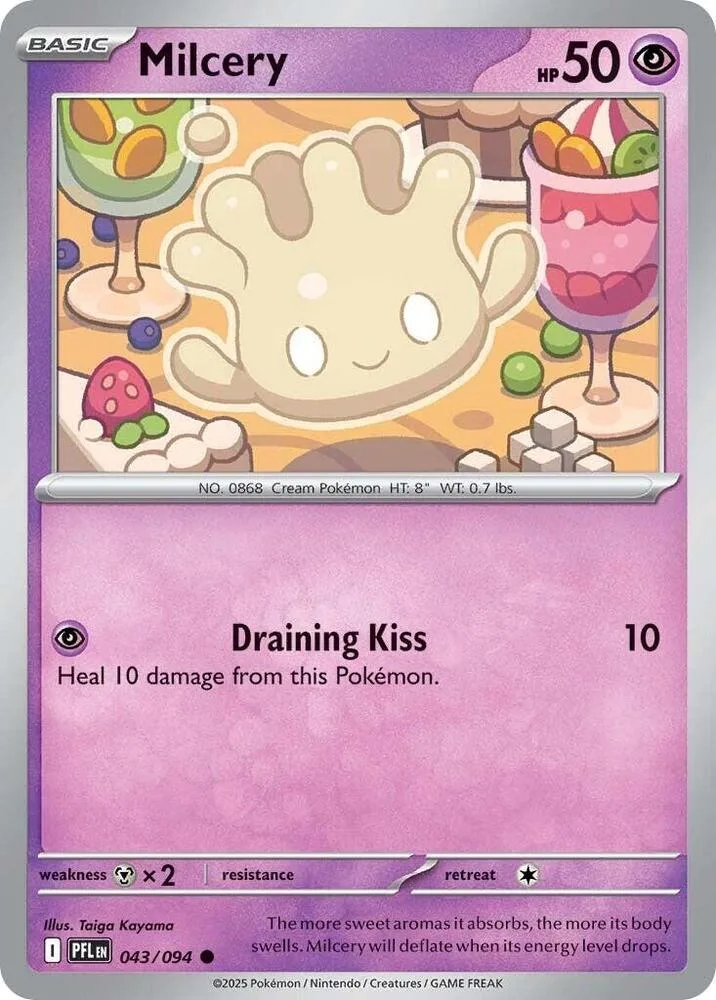Milcery card front