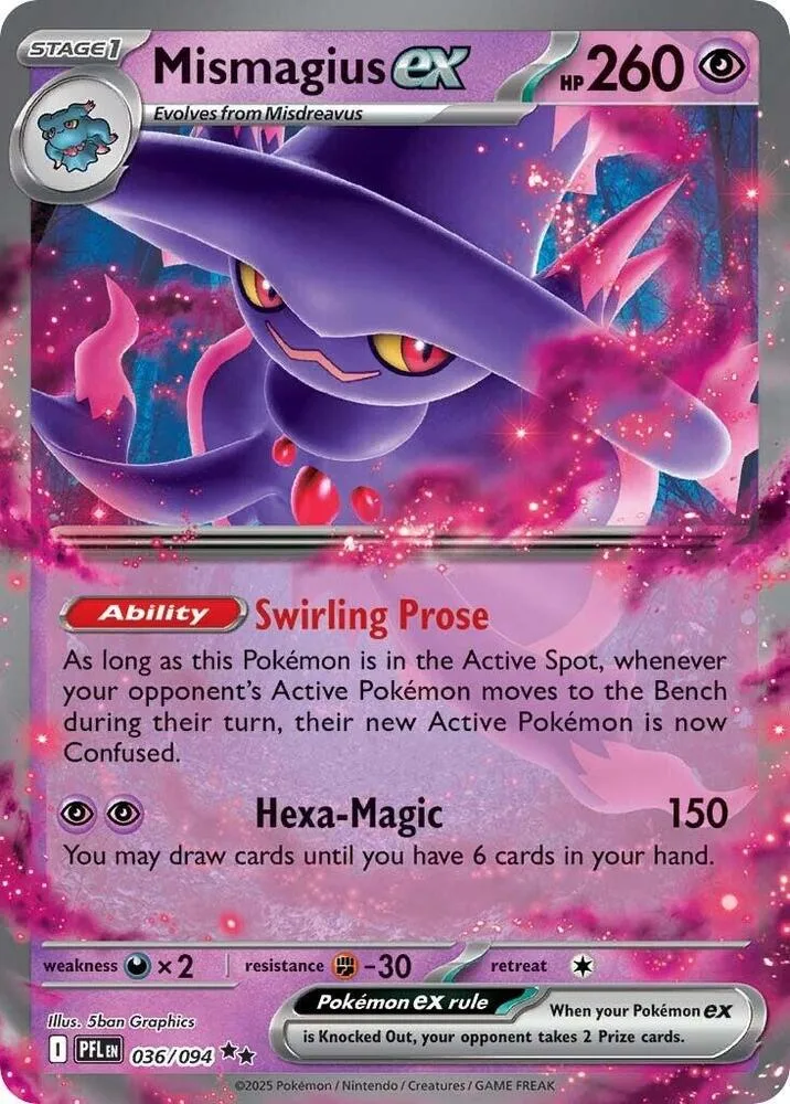 Mismagius ex card front