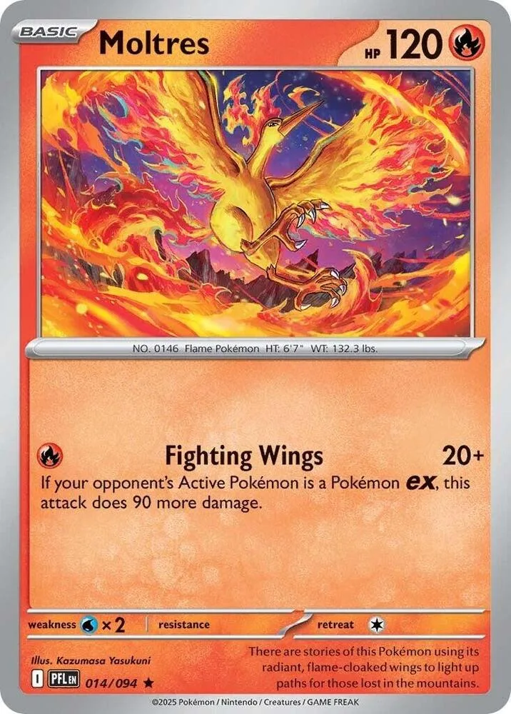 Moltres card front