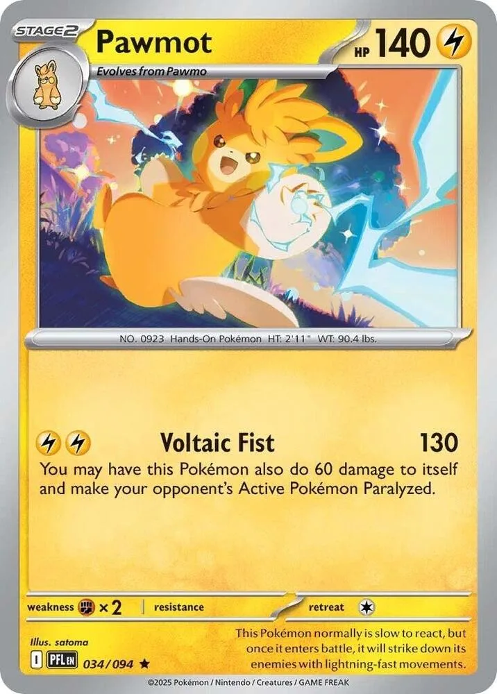 Pawmot card front
