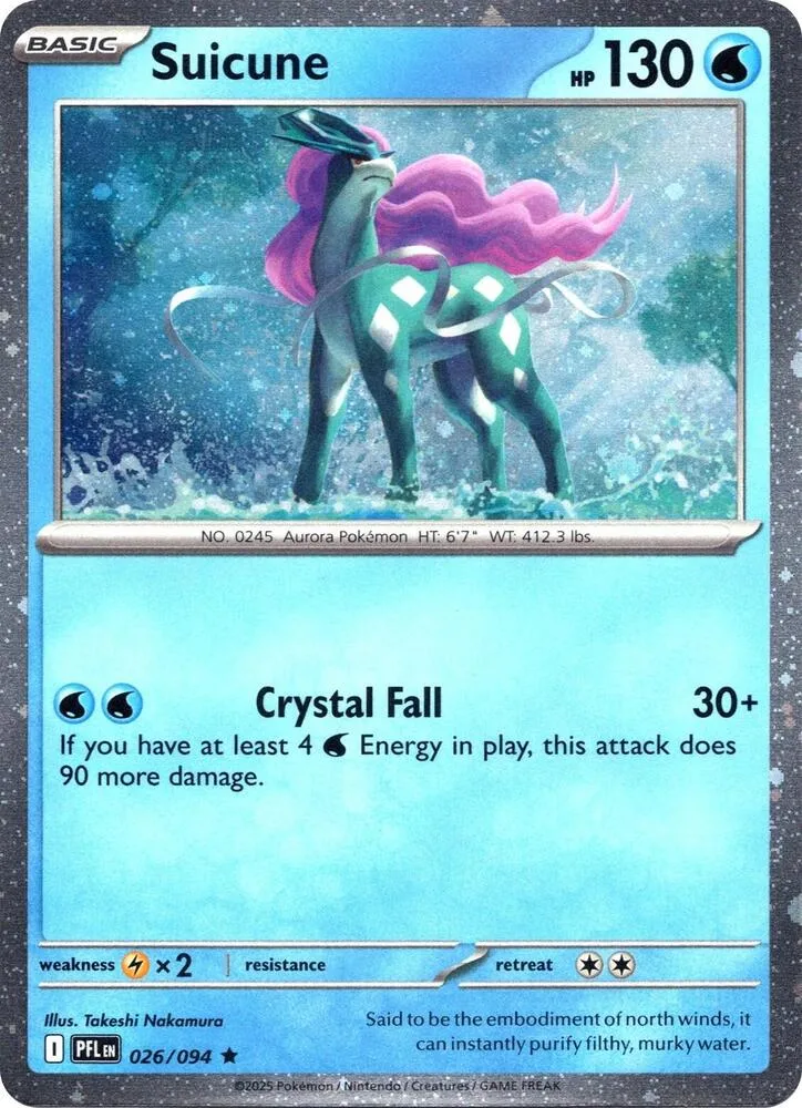 Suicune (Cosmos Holo) thumbnail
