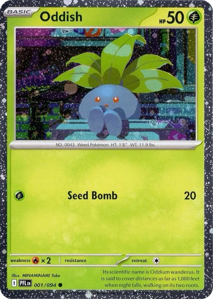 Oddish (Cosmos Holo) thumbnail