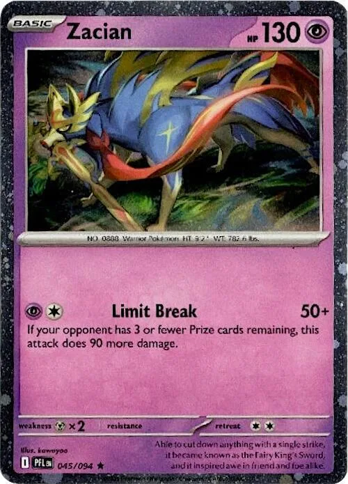 Zacian (Cosmos Holo) thumbnail