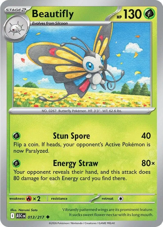 Beautifly card front