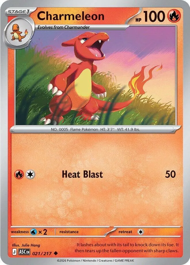 Charmeleon card front