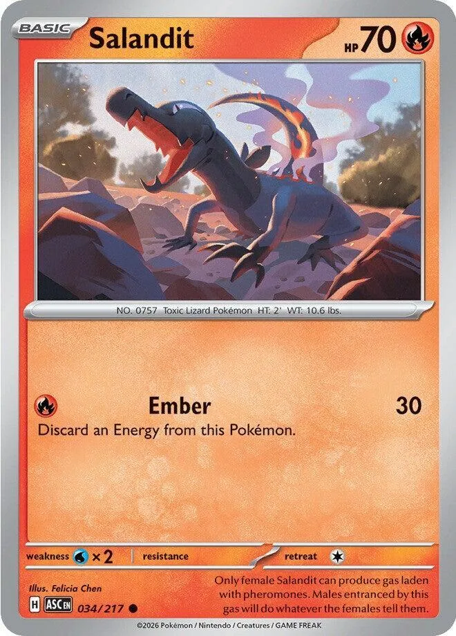 Salandit card front