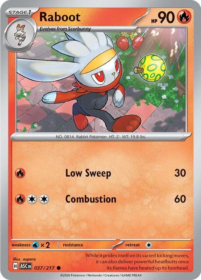 Raboot card front