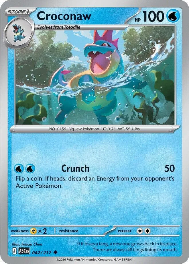Croconaw card front
