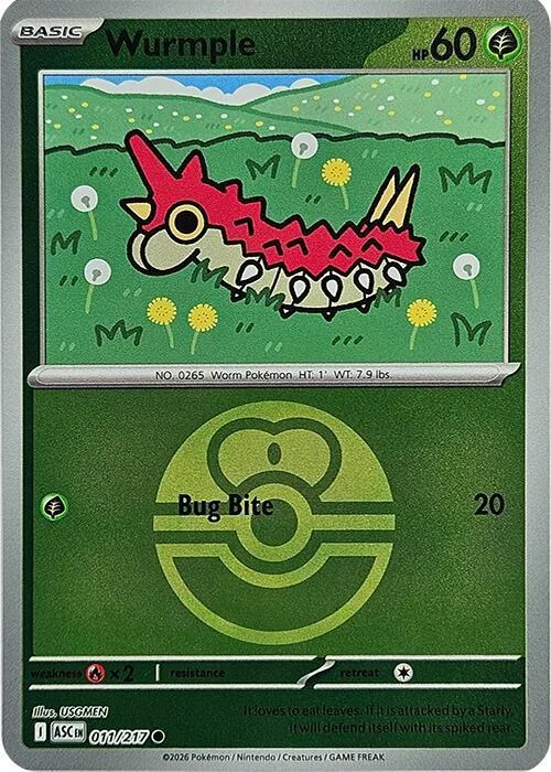 Wurmple (Love Ball Pattern) thumbnail