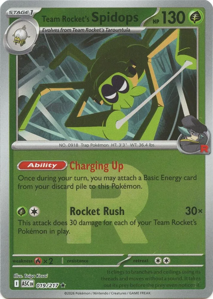 Team Rocket's Spidops (Team Rocket Pattern) thumbnail