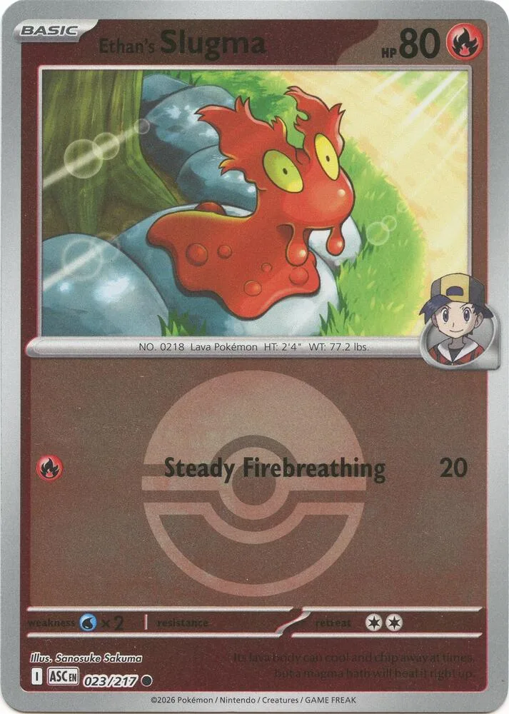 Ethan's Slugma (Poké Ball Pattern) thumbnail