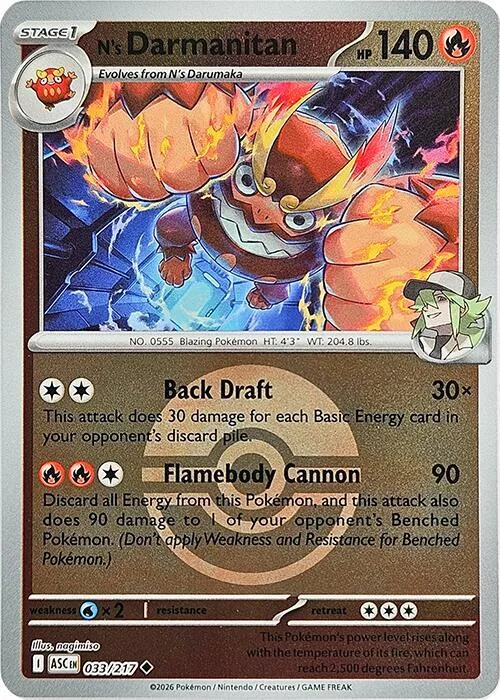 N's Darmanitan (Poké Ball Pattern) thumbnail