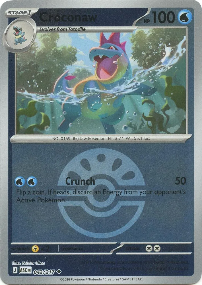Croconaw (Friend Ball Pattern) thumbnail