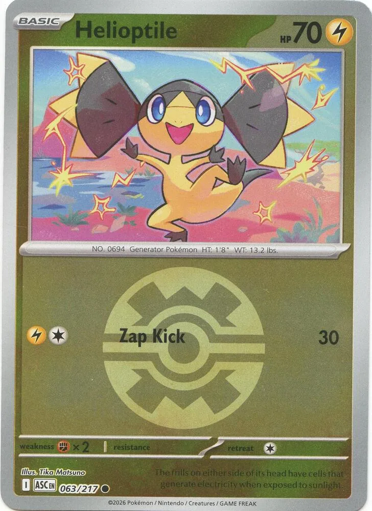 Helioptile (Quick Ball Pattern) thumbnail