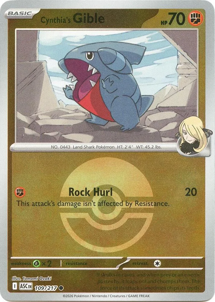 Cynthia's Gible (Poké Ball Pattern) thumbnail