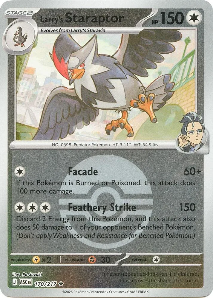 Larry's Staraptor (Poké Ball Pattern) thumbnail