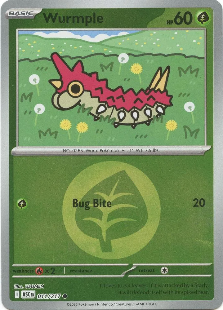 Wurmple (Energy Symbol Pattern) thumbnail