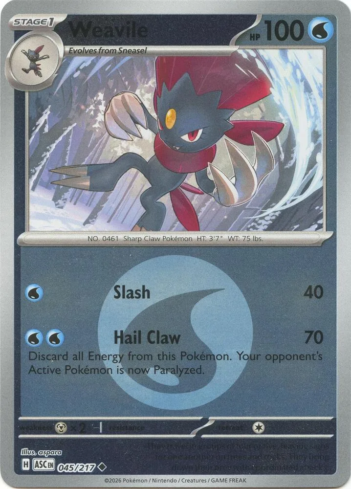 Weavile (Energy Symbol Pattern) thumbnail