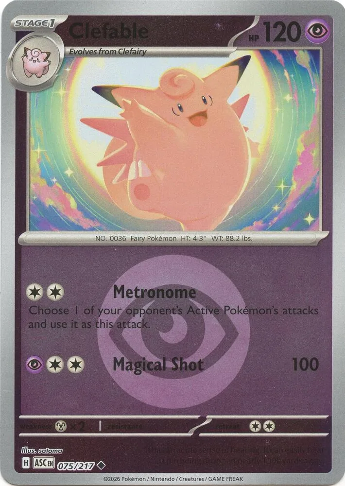 Clefable (Energy Symbol Pattern) thumbnail